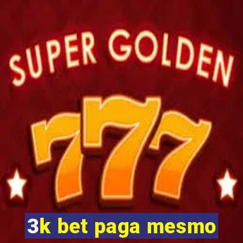 3k bet paga mesmo