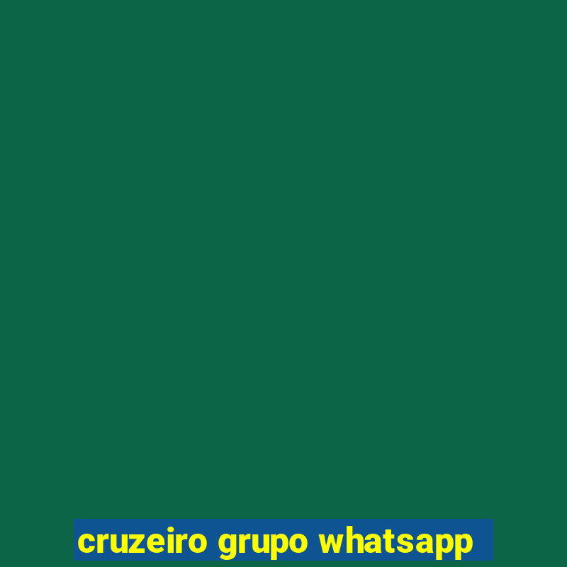 cruzeiro grupo whatsapp