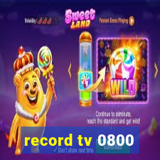 record tv 0800