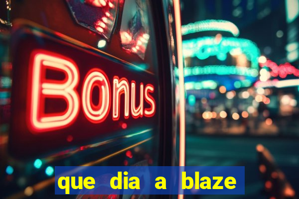 que dia a blaze paga o cashback