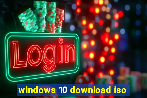 windows 10 download iso