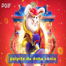 palpite da dona sônia