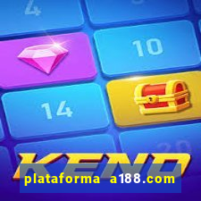 plataforma a188.com paga mesmo