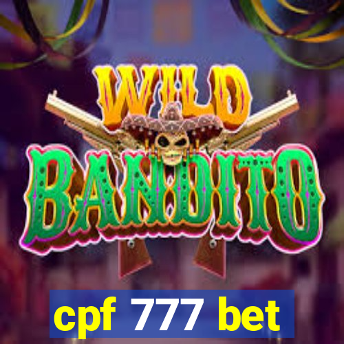 cpf 777 bet