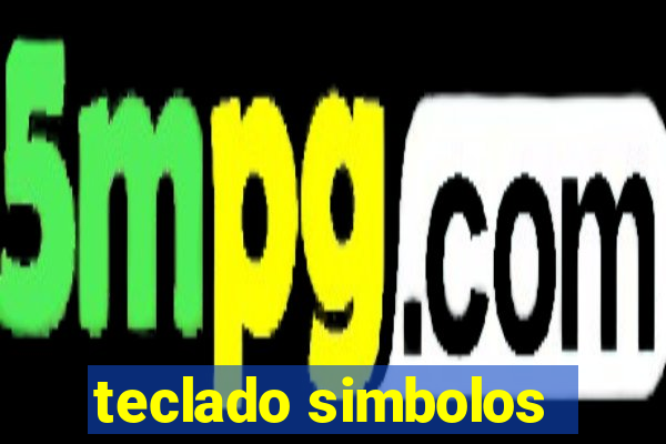 teclado simbolos