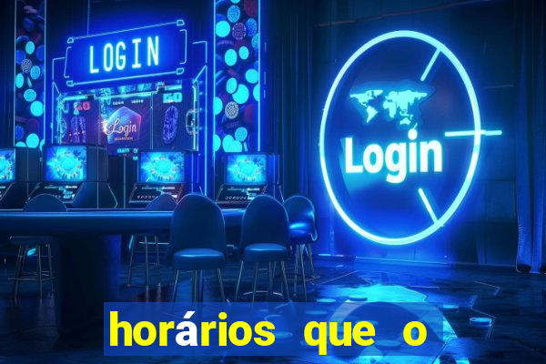 horários que o fortune dragon paga